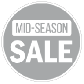 Etalagesticker mid-season sale