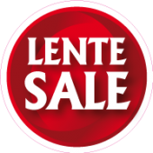 Etalage lentesticker rond