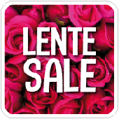 Etalagesticker lente sale