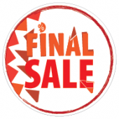 rond final sale sticker