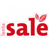 Etalage lente salesticker