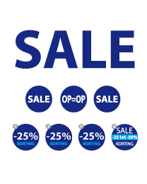 Paneel pakket blauw sale PA-06