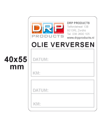 autostickers olie verversen ETI-023