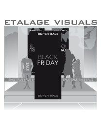 etalage visual Black Friday BF-016