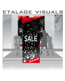 etalage visual Black Friday BF-017