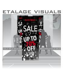 etalage visual Black Friday BF-018