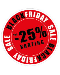 Black-Friday raam stickers BF-075