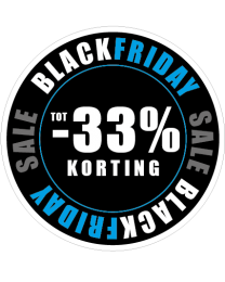 Black Friday raam sticker BF-066