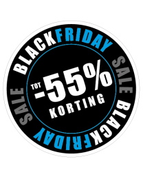 Black Friday raam sticker BF-066