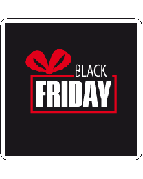 Black Friday Raamsticker BF-006