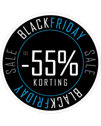 Black Friday raam stickers BF-070
