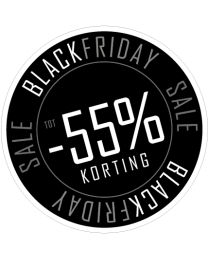Black-Friday raam stickers BF-072