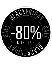 Black-Friday raam stickers BF-072
