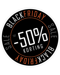 Black-Friday raam stickers BF-073