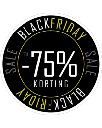 Black-Friday raam stickers BF-074