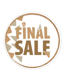 etalage finalsale sticker rond-Bruin-swatch