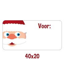 Cadeaustickers kerst ETI-026