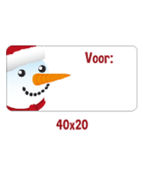 Cadeaustickers sneeuwpop ETI-029