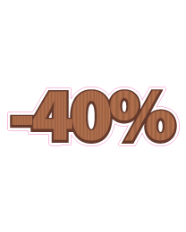 Etalagesticker chocolade