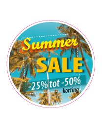 Raamsticker zomer sale CI-0093
