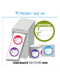 Etiketten op rol SR-005