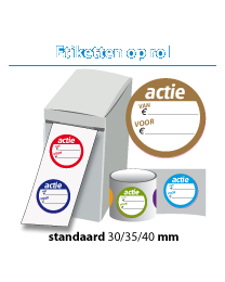 Etiketten op rol SR-006