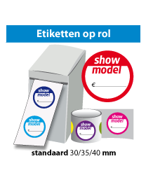 Etiketten op rol SR-009