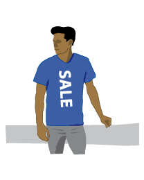 Etalageshirt sale ES-001