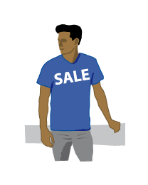 Etalageshirt sale ES-006