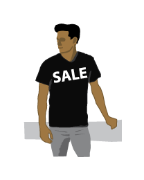 Etalageshirt sale ES-006