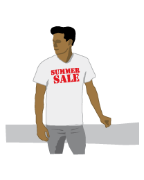 Etalageshirt summer sale ES-004