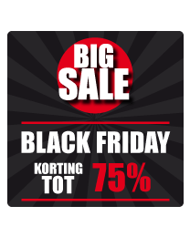 Black Friday Raamsticker BF-014