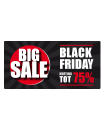 Black Friday Sale Raamsticker BF-021