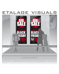 etalage visual Black Friday BF-023
