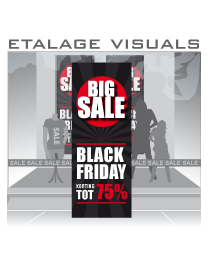 etalage visual Black Friday BF-023