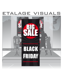 etalage visual Black Friday BF-024