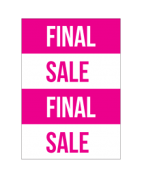 Poster final sale