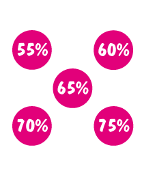 Pakket stickers PAK-03 Roze