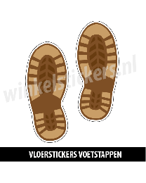 laars stickers bruin donker