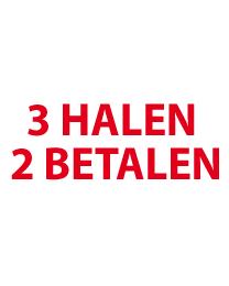 Raamletters 3 halen 2 betalen RL-0018