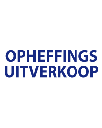 Raamletters opheffings uitverkoop RL-0025
