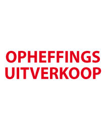 Raamletters opheffings uitverkoop RL-0006