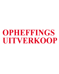 Raamletters opheffings uitverkoop RL-0030