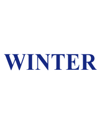 Raamletters winter RL-0003