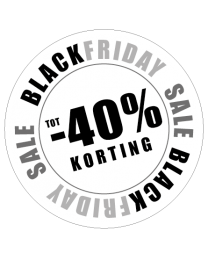 Black Friday etalage sticker