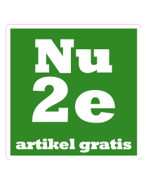 Etalagesticker 2e gratis vierkant
