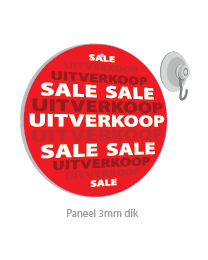 6 panelen rond sale/uitverkoop PA-13