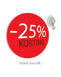 6 panelen rond korting PA-16