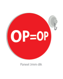 6 panelen OP=OP korting PA-20