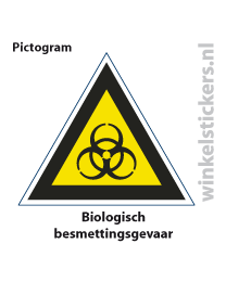 Pictogram 5 stuks 'biologisch' PICTO-101